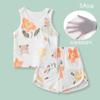 [Gran Venta] Chaleco de Bebé Verano Delgado Traje Algodón Puro Categoría a Sin Mangas Base Verano Niños Niñas Bebés