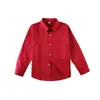 Ropa Infantil Niños 2020 Nueva Ropa de Primavera Estilo Coreano para Niños Camisa de Manga Larga para Bebé Camisa Blanca Espesa Forrada de Polar