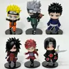 Versión Q de 12ª Generación 6 Naruto Portátil Naruto con Decoración de Pastel de Tierra Juguete de Muñeco para Atrapar en Coche Adornos