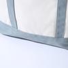 Sacola Tote Grande em Branco, Sacola Tote de Lona Simples Personalizável para Ombro, Sacola Tote Ecológica, Bolsa Feita Sob Medida