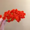 Pinza para el Cabello de Flor de Gipsofila Estilo Liu Yifei, Pinza de Pato de Gama Alta, Exquisita y Versátil, Accesorio para el Cabello Elegante y Versátil Personalizado