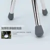 Venta Directa de Fábrica comercio exterior muletas de acero inoxidable ayuda para caminar de rehabilitación trípode para ancianos con taburete muletas bastón plegable portátil