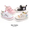 Zapatos de Lona de Dibujos Animados Lindos para Niños Zapatos Casuales de Tela para Niños Zapatos para Niñas Zapatos de Primavera y Otoño para Bebé Suela Suave Total MY22-12