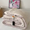 Edredom Duplo de Algodão com Malha Nuvem Estilo Ins de Verão Classe A, Lavável à Máquina, Macio para Dormir Nu, Edredom Refrescante de Verão para Dormitório Estudantil Cama de Solteiro