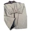 Pantalones de corte A arrugados y curvos con caída, pantalones casuales rectos para hombre, pantalones para hombre estilo old money