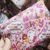 Bolsa de compras de desenho animado Direto da Fábrica Snoopy jingle dobrável proteção ambiental poliéster grande bolsa de compras dois em um