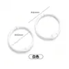 Colgante Pindou Buscando Amor Accesorios Anillo de Resorte Aro Abierto Cadena de Extensión Cadena de Cuentas Llavero con Cascabel Cierre Accesorios DIY