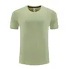 Roupa de Caminhada Dijia Masculina Esportiva Casual Gola Redonda Manga Curta Elástica Camiseta Absorvente de Umidade Top para Treinamento Físico Camiseta de Secagem Rápida para Homens