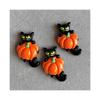 Pegamento en crema para hacer uno mismo con forma de calabaza de pequeño zorro, horquilla casera para el cabello, carcasa para teléfono móvil, joyería, accesorios de resina, material