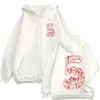 Sudadera con Cremallera Estilo Europeo y Americano Transfronteriza Temporada Cinco Eddie Manson para Hombres y Mujeres, Sudadera con Cremallera de Moda