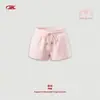 Conjunto de Pantalones Cortos Ultra Cortos con Cuello en U Bk para Mujer Verano Skm Estilo Milenio Cuello en U Adelgazante Manga Corta Cordón Pantalones Cortos Ultra Cortos Conjunto de Dos Piezas