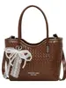 Bolso de cubo tejido de nicho transfronterizo 2026 nuevo bolso de cesta de moda para mujer bolso de mano simple para hombro cruzado