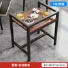 Mesa de Mahjong Mesa de Café Estante para Té Sala de Ajedrez y Cartas Mesa Auxiliar Especial Mesa Auxiliar Pequeña para Jugar Máquina de Mahjong Estante Móvil de Almacenamiento