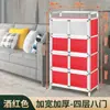 Armario libre de óxido, gabinete de cocina, aparador, gabinete fácil de armar, gabinete de almacenamiento para vivienda de alquiler, gabinete para vajilla, gabinete de almacenamiento