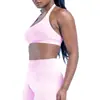 Conjunto Deportivo Femenino Transfronterizo Nuevo DFYNE: Conjunto de Pantalón Largo con Cuello Halter, Ropa Transpirable para Yoga al Aire Libre para Mujer