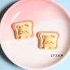 Novo Dos Desenhos Animados Urso Brilhante Biscoitos DIY Creme Cola Caso Do Telefone Criativo Hairpin Headline Jóias Acessórios De Resina