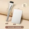 Brocha Plana de Una Sola Línea Li Yujing para Base de Maquillaje, Herramienta Profesional para Maquillaje de Rostro que No Absorbe el Polvo, Portátil y Fácil de Limpiar, Brocha para Maquillaje de Rostro