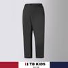 Pantalones Casuales Nuevos de Otoño 2026 para Niños, Estilo Universitario para Niñas, Pantalones de Vestir Rectos Ajustados para Niños y Niñas con Estampado Tb