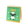Calendario de escritorio mini cordero lindo original 2027 adorno de escritorio estudiante caricatura pequeño calendario de escritorio calendario mensual