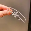 Pulsera de Doble Capa con Flor de Zirconia Abriéndose Pulsera de Lujo Ligero con Sentido de Alta Gama Exquisita Simple Estilo Frío Moda Pulsera Versátil