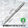Punta de Destornillador en Forma de Cruz de 6 mm Acero Ts2 Grado Industrial Fuerte Magnética Templada Destornillador en Forma de Cruz Eléctrica Fuerte Magnética Broca para Taladro Venta al por Mayor
