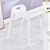 Bancos de Plástico al por Mayor en Stock, Sillas de Plástico Elegantes y Sencillas, Sillas de Comedor para el Hogar, Sillas de Mesa de Comedor Creativas y Únicas, Sillas de Café