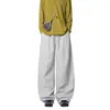 Pantalones Casuales Retro Americanos para Hombre, Adecuados para Todas las Estaciones, Marca de Moda, Estilo Perezoso, Pantalones Cargo de Pierna Ancha, Bolsillos Grandes, Pantalones Largos Sueltos