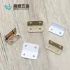 Código de Ángulo Recto Cuadrado Engrosado Código de Ángulo de Conexión de Muebles Hierro de Ángulo Reforzado Armario Código de Ángulo de Cuatro Agujeros Código de Ángulo de 90 Grados Accesorios de Ferretería