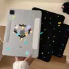 Funda linda de Pingüino Estrella para iPad Pro 11/13 con fijación magnética lateral, diseño desmontable y ranura para lápiz