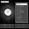 Reloj de Cuarzo Skmei Moment Beauty Reloj Casual de Moda Esfera con Escala Reloj para Pareja Pequeño Tres Agujas Reloj para Hombre