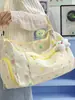 Bolso cruzado de mujer de alta calidad transfronterizo, estilo nuevo, Bolso de hombro colorido con estrellas, estilo universitario, Bolso de tela ligero de gran capacidad para estudiantes