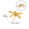 Venta Caliente Transfronteriza Acero Inoxidable Simple Águila Blanca Broche para Chaqueta de Traje de Hombre y Mujer Accesorios de Animal Águila Venta al por Mayor