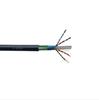 Cable de red blindado para exteriores Súper Categoría 5 impermeable anti-mordedura de ratón cable de red blindado para exteriores cuatro pares de alambre trenzado