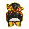 Parche Bordado de Dibujos Animados Amarillo Béisbol Termoadhesivo Parche Bordado con Borde Dorado para Ropa Accesorios Serie Deportiva