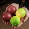 Simulação modelo maracujá decorações de frutas fotografia adereços de fotografia loja ornamentos brinquedos infantis materiais didáticos