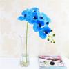 Flor artificial azul real de alta gama 2024, nuevo material floral para bodas, fondo para bodas, accesorios para arreglos florales.