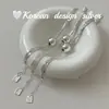 Estilo Ins Coreano Simple y de Alta Gama Joyería de Mano Plata Esterlina S925 Pulsera de Bolas Multicapa Nicho Estilo Exquisito y Versátil