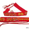Par de Bodas con Cinturón Rojo, Estilo Nuevo con Cremallera, Envoltura de Cintura para Novio y Novia, Puede Sostener el Par de Bodas, Festivo