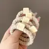 Bandas de Goma de Oso de Moda y Lindas para el Cabello de Mujer, Diadema de Felpa para Otoño e Invierno, Diadema de Alta Elasticidad y Duradera, Accesorios para el Cabello