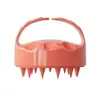 Cepillo para Champú Transfronterizo Temu, Cepillo Masajeador de Silicona Suave para Uso en Casa para Limpiar el Cuero Cabelludo y el Cabello, Doble Uso para Cabello Seco y Húmedo, Herramienta para Lavar el Cabello
