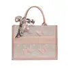 Bolsa Grande Capacidade Transfronteiriça Feminina Nova Chegada 2025 Bolsa de Ombro Fashionável Bolsa Tote Versátil Tendência Bolsa de Mão para o Dia a Dia