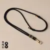 Corda da Sorte Nó de Lótus Tecida à Mão Pingente Amuleto de Buda Corda Ajustável Cordão de Thangka do Tibete Corrente de Amuleto de Buda Tailandês
