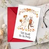 Compra directa transfronteriza de tarjetas de felicitación divertidas de Halloween para cementerio de fantasmas, tarjetas de regalo de invitación creativas y peculiares