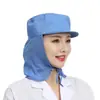 Gorro Higiénico, Gorro para Fábrica de Alimentos, Gorro de Trabajo para Taller de Mujeres, Gorro Higiénico Transpirable a Prueba de Polvo, Cubrecabezas, Chal, Bandana Transpirable, Sala Limpia