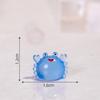 Cangrejo Pequeño Simulado Mini Lindo Artesanía de Resina Hecha a Mano Micro Paisaje Adornos Decorativos Accesorios Luminosos Joyería DIY