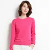 Suéter de Cuello Redondo para Mujer, Suéter de Punto Pulóver para Otoño e Invierno, Prenda Base para Mujer, Suéter Transfronterizo, Top de Punto, Camisa Base