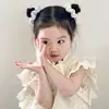 Elástico de Cabelo Alto para Rabo de Cavalo Infantil, Corda de Cabelo para Meninas, Scrunchie Colorido Xadrez Novo 2026, Acessório de Cabelo Fofo para Coque