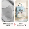 Bolsa colgante para almacenamiento de baño, diseño de montaje en pared sin perforaciones, bolsa impermeable para teléfono para ducha, organizador de ropa transparente de gran capacidad