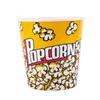 Pegatinas de molde para palomitas de maíz, embalaje de plástico, cubo familiar, caja de embalaje, logotipo imprimible, cubo de plástico PP de grado alimenticio