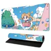 Mouse Pad Bonito de Anime com Borda Travada, Mouse Pad de Tecido Grande, Mouse Pad para Laptop, Mouse Pad de E-Sports, Mouse Pad para Teclado de Mesa